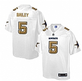 Printed Dallas Cowboys #5 Dan Bailey White Men's NFL Pro Line Fashion Game Jersey,baseball caps,new era cap wholesale,wholesale hats