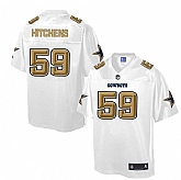 Printed Dallas Cowboys #59 Anthony Hitchens White Men's NFL Pro Line Fashion Game Jersey,baseball caps,new era cap wholesale,wholesale hats