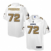 Printed Dallas Cowboys #72 Travis Frederick White Men's NFL Pro Line Fashion Game Jersey,baseball caps,new era cap wholesale,wholesale hats