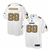 Printed Dallas Cowboys #89 Gavin Escobar White Men's NFL Pro Line Fashion Game Jersey,baseball caps,new era cap wholesale,wholesale hats