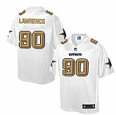 Printed Dallas Cowboys #90 Demarcus Lawrence White Men's NFL Pro Line Fashion Game Jersey,baseball caps,new era cap wholesale,wholesale hats