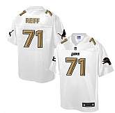 Printed Detroit Lions #71 Riley Reiff White Men's NFL Pro Line Fashion Game Jersey,baseball caps,new era cap wholesale,wholesale hats