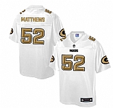 Printed Green Bay Packers #52 Clay Matthews White Men's NFL Pro Line Fashion Game Jersey,baseball caps,new era cap wholesale,wholesale hats