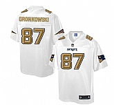 Printed New England Patriots #87 Rob Gronkowski White Men's NFL Pro Line Fashion Game Jersey,baseball caps,new era cap wholesale,wholesale hats