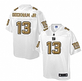 Printed New York Giants #13 Odell Beckham Jr White Men's NFL Pro Line Fashion Game Jersey,baseball caps,new era cap wholesale,wholesale hats
