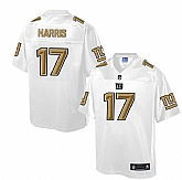 Printed New York Giants #17 Dwayne Harris White Men's NFL Pro Line Fashion Game Jersey,baseball caps,new era cap wholesale,wholesale hats