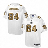 Printed New York Giants #84 Larry Donnell White Men's NFL Pro Line Fashion Game Jersey,baseball caps,new era cap wholesale,wholesale hats