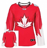Women Customized Team Canada 2016 World Cup Of Hockey Olympics Game Red Stitched Jersey,baseball caps,new era cap wholesale,wholesale hats