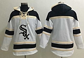 Chicago White Sox Customized White Men's Stitched Baseball Hoodie,baseball caps,new era cap wholesale,wholesale hats