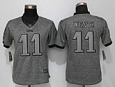 Women Limited Nike Philadelphia Eagles #11 Wentz Gray Stitched Gridiron Gray Jerseys,baseball caps,new era cap wholesale,wholesale hats