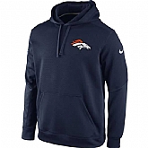 MEN'S DENVER BRONCOS NIKE NAVY BLUE KO CHAIN FLEECE PULLOVER PERFORMANCE HOODIE LanTian,baseball caps,new era cap wholesale,wholesale hats