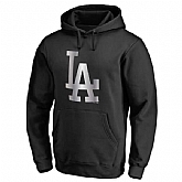 Men's Los Angeles Dodgers Platinum Collection Pullover Hoodie LanTian - Black,baseball caps,new era cap wholesale,wholesale hats