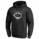 Men's Minnesota Twins Platinum Collection Pullover Hoodie LanTian - Black,baseball caps,new era cap wholesale,wholesale hats