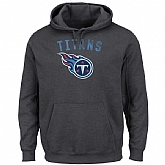 Men's Tennessee Titans Majestic Kick Return II Pullover Hoodie LanTian - Charcoal,baseball caps,new era cap wholesale,wholesale hats