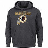 Men's Washington Redskins Majestic Kick Return II Pullover Hoodie LanTian - Charcoal,baseball caps,new era cap wholesale,wholesale hats