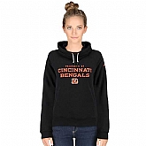 WOMEN CINCINNATI BENGALS NIKE BLACK STADIUM RALLY FUNNEL PULLOVER HOODIE - LanTian,baseball caps,new era cap wholesale,wholesale hats