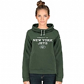 WOMEN NEW YORK JETS NIKE GREEN STADIUM RALLY FUNNEL PULLOVER HOODIE - LanTian,baseball caps,new era cap wholesale,wholesale hats