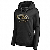 Women Arizona Diamondbacks Gold Collection Pullover Hoodie LanTian - Black,baseball caps,new era cap wholesale,wholesale hats