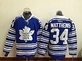 Toronto Maple Leafs #34 Matthews Winter Classic Blue Stitched NHL Jersey,baseball caps,new era cap wholesale,wholesale hats