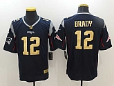 Nike Limited New England Patriots #12 Tom Brady Navy Blue With Golden Men's Stitched Jersey,baseball caps,new era cap wholesale,wholesale hats