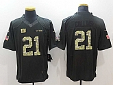 Nike Limited New York Giants #21 Landon Collins Black Men's Anthracite Salute To Service Stitched Jersey,baseball caps,new era cap wholesale,wholesale hats