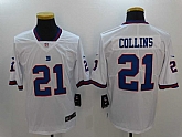 Nike Limited New York Giants #21 Landon Collins White Men's Rush Stitched NFL Jersey,baseball caps,new era cap wholesale,wholesale hats