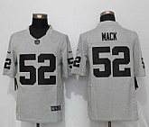 Nike Limited Oakland Raiders #52 Khalil Mack Gridiron Gray II Stitched Jersey,baseball caps,new era cap wholesale,wholesale hats