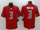 Nike Limited Tampa Bay Buccaneers #3 Jameis Winston Red Rush Stitched NFL Jersey,baseball caps,new era cap wholesale,wholesale hats