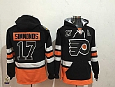 Philadelphia Flyers #17 Wayne Simmonds Black 2017 Stadium Series Stitched NHL Hoodie,baseball caps,new era cap wholesale,wholesale hats