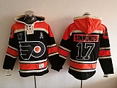Philadelphia Flyers #17 Wayne Simmonds Black-Orange 2017 Stadium Series Stitched NHL Hoodie,baseball caps,new era cap wholesale,wholesale hats