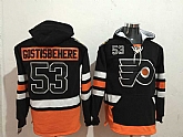 Philadelphia Flyers #53 Shayne Gostisbehere Black 2017 Stadium Series Stitched NHL Hoodie,baseball caps,new era cap wholesale,wholesale hats