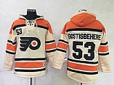 Philadelphia Flyers #53 Shayne Gostisbehere Cream Stitched NHL Hoodie,baseball caps,new era cap wholesale,wholesale hats