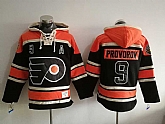 Philadelphia Flyers #9 Provorov Black-Orange 2017 Stadium Series Stitched NHL Hoodie,baseball caps,new era cap wholesale,wholesale hats