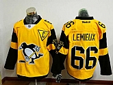 Pittsburgh Penguins #66 Mario Lemieux Yellow 2017 Stadium Series Stitched NHL Jersey,baseball caps,new era cap wholesale,wholesale hats