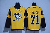 Pittsburgh Penguins #71 Evgeni Malkin Yellow 2017 Stadium Series Stitched NHL Jersey,baseball caps,new era cap wholesale,wholesale hats
