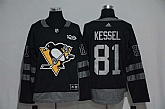Pittsburgh Penguins #81 Phil Kessel Black 1917-2017 100th Anniversary Stitched NHL Jersey,baseball caps,new era cap wholesale,wholesale hats
