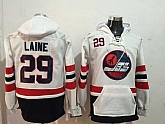 Winnipeg Jets #29 Laine White 2017 Winter Classic Stitched NHL Hoodie,baseball caps,new era cap wholesale,wholesale hats