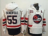Winnipeg Jets #55 Scheifele White 2017 Winter Classic Stitched NHL Hoodie,baseball caps,new era cap wholesale,wholesale hats