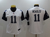 Women Limited Nike Dallas Cowboys #11 Cole Beasley White Stitched NFL Rush Jersey,baseball caps,new era cap wholesale,wholesale hats