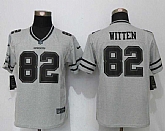 Women Limited Nike Dallas Cowboys #82 Witten Gridiron Gray II Stitched NFL Jersey,baseball caps,new era cap wholesale,wholesale hats