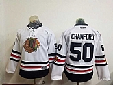 Youth Chicago Blackhawks #50 Corey Crawford White 2017 Winter Classic Stitched NHL Jersey,baseball caps,new era cap wholesale,wholesale hats