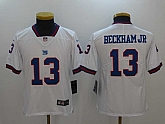 Youth Nike Limited New York Giants #13 Odell Beckham Jr White  Rush Stitched NFL Jersey,baseball caps,new era cap wholesale,wholesale hats