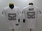 Youth Nike Limited Oakland Raiders #52 Khalil Mack White Stitched NFL Rush Jersey,baseball caps,new era cap wholesale,wholesale hats