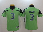 Youth Nike Limited Seattle Seahawks #3 Russell Wilson Green Rush Stitched NFL Jersey,baseball caps,new era cap wholesale,wholesale hats