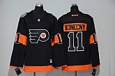 Youth Philadelphia Flyers #11 Konecny Black 2017 Stadium Series Stitched NHL Jersey,baseball caps,new era cap wholesale,wholesale hats