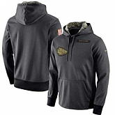 Customized Men & Women & Youth Nike Kansas City Chiefs Anthracite Salute to Service Stitched NFL Hoodie,baseball caps,new era cap wholesale,wholesale hats