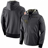 Customized Men & Women & Youth Nike Tennessee Titans Anthracite Salute to Service Stitched NFL Hoodie,baseball caps,new era cap wholesale,wholesale hats