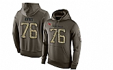 Glued Nike Arizona Cardinals #76 Mike Iupati Olive Green Salute To Service Men's Pullover Hoodie,baseball caps,new era cap wholesale,wholesale hats