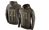 Glued Nike Atlanta Falcons #71 Kroy Biermann Olive Green Salute To Service Men's Pullover Hoodie,baseball caps,new era cap wholesale,wholesale hats