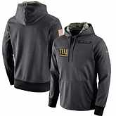 Glued Nike New York Giants Men's Anthracite Salute to Service Pullover Hoodie,baseball caps,new era cap wholesale,wholesale hats